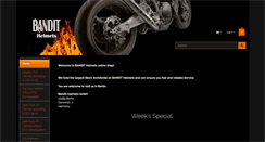 Desktop Screenshot of helmetshop.de